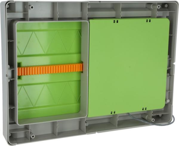 automatische Hühnertür SmartCoop horizontal inkl. Steuerung, erweiterbare Automation für Hühnerställe